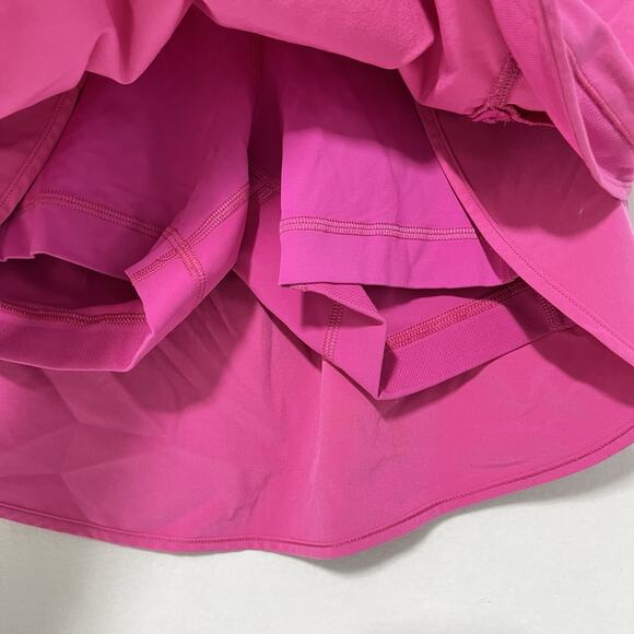 Lululemon Hotty Hot High Rise Skort Sonic Pink Size 4 Athletic PickleBall Tennis - Picture 6 of 11